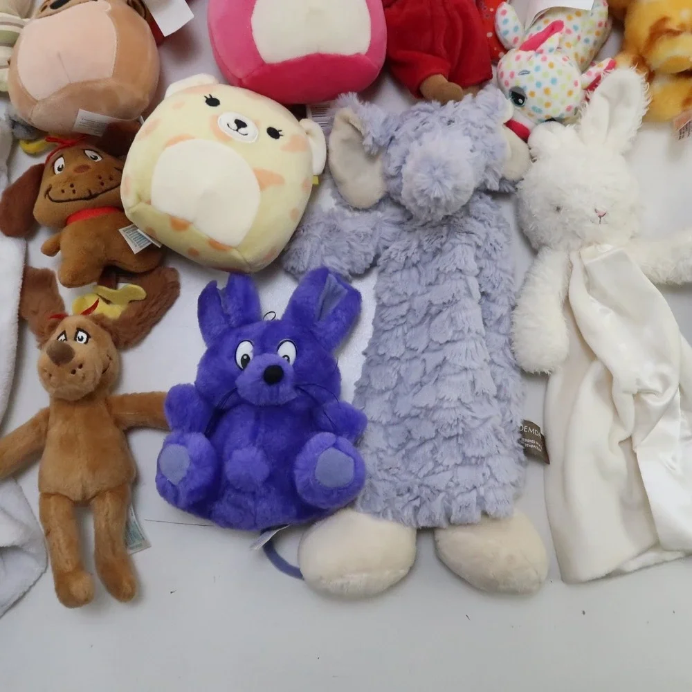 Mixed Lot Plush‎ Toy Collection Squishmallow Douglas Disney Kellytoy Small 40+